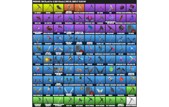 UNIQUE - Ikonik, Travis Scott [141 Skins, 100 Axes, 123 Emotes, 197 Gliders and MORE!]