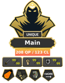 Main | Staker | Ironman | TTL: 2096 | CL: 123 | QP: 208 [Max Melee, Fire Cape, B Gloves, Ava's, MM1, Mithril Gloves + MORE!]