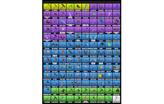 UNIQUE - Ikonik, Galaxy [200 Skins, 113 Axes, 161 Emotes, 116 Gliders and MORE!]