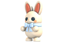 White Choccybunny [Adopt Me - Pets]