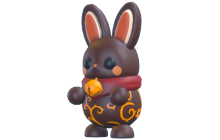 Dark Choccybunny [Adopt Me - Pets]