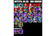 UNIQUE - Star Wand, Ice Breaker [26 Skins, 46 Axes, 23 Emotes, 30 Gliders and MORE!]