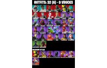 UNIQUE - Shadow Blade Hope, Godzilla Evolved [32 Skins, 44 Axes, 33 Emotes, 30 Gliders and MORE!]