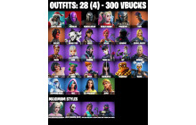 UNIQUE -  Out With The Old, Sing Along [28 Skins, 55 Axes, 45 Emotes, 44 Gliders and MORE!]