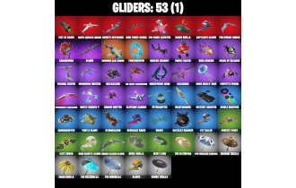 UNIQUE - Goku Black, Solid Snake [31 Skins, 68 Axes, 39 Emotes, 53 Gliders and MORE!]