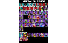 UNIQUE - Captain Jones, Gwenpool [43 Skins, 59 Axes, 39 Emotes, 35 Gliders and MORE!]