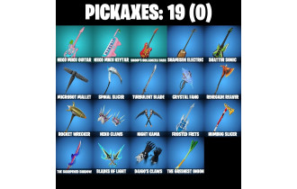 UNIQUE - Neko Hatsune Miku, Ice Spice [15 Skins,19 Axes, 14 Emotes,12 Gliders and MORE!]
