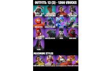 UNIQUE - Nyanja, Nyanja [13 Skins, 29 Axes, 18 Emotes, 20 Gliders and MORE!]