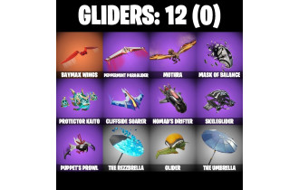 UNIQUE - Santa Dogg, Nyanja [11 Skins, 1500 Vbucks, 19 Axes, 12 Emotes, 12 Gliders and MORE!]
