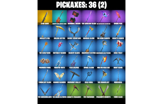 UNIQUE - Peter Griffin,  Valeria [17 Skins, 200 Vbucks, 36 Axes, 28 Emotes, 33 Gliders and MORE!]