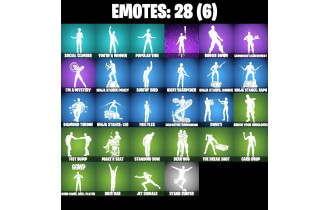 UNIQUE - Peter Griffin,  Valeria [17 Skins, 200 Vbucks, 36 Axes, 28 Emotes, 33 Gliders and MORE!]