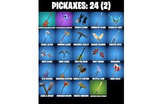 UNIQUE - Rogue Spider Knight [16 Skins, 24 Axes, 19 Emotes, 22 Gliders and MORE!]