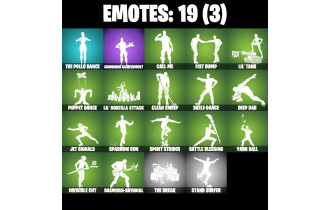 UNIQUE - Rogue Spider Knight [16 Skins, 24 Axes, 19 Emotes, 22 Gliders and MORE!]