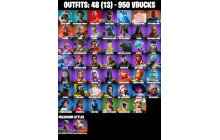 UNIQUE - Sultura, Polar Peely [48 Skins, 950 Vbucks, 66 Axes, 49 Emotes, 47 Gliders and MORE!]