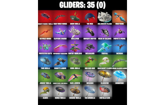 UNIQUE - Hero Baymax, The Night Rose [26 Skins, 1400 Vbucks, 40 Axes, 31 Emotes, 35 Gliders and MORE!]
