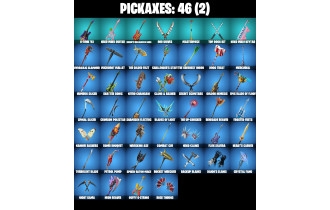 UNIQUE - The Night Rose, Dark Doggo [29 Skins, 250 Vbucks, 46 Axes, 26 Emotes, 30 Gliders and MORE!]