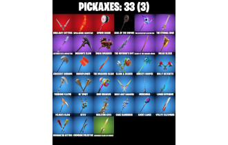 UNIQUE - Hot Marat, Heartspan [13 Skins, 235 Vbucks, 33 Axes, 29 Emotes, 45 Gliders and MORE!]