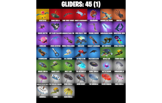 UNIQUE - Hot Marat, Heartspan [13 Skins, 235 Vbucks, 33 Axes, 29 Emotes, 45 Gliders and MORE!]