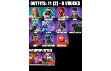 UNIQUE - Ice Spice, Santa Dogg [11 Skins, 17 Axes, 13 Emotes, 12 Gliders and MORE!]