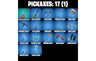 UNIQUE - Santa Dogg, Nyanja [10 Skins, 800 Vbucks, 17 Axes, 13 Emotes, 13 Gliders and MORE!]