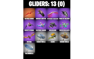 UNIQUE - Santa Dogg, Nyanja [10 Skins, 800 Vbucks, 17 Axes, 13 Emotes, 13 Gliders and MORE!]