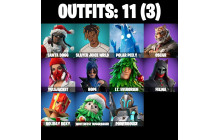 UNIQUE - Polar Peely,  Holiday Boxy [11 Skins, 40 Axes, 17 Emotes, 33 Gliders and MORE!]