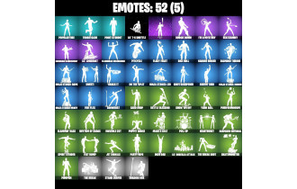 UNIQUE - Beerus, Khaby Lame [46 Skins, 950 Vbucks, 53 Axes, 52 Emotes, 50 Gliders and MORE!]