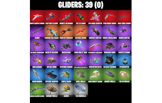 UNIQUE - Crystal, War Machine [47 Skins, 200 Vbucks, 58 Axes, 53 Emotes, 39 Gliders and MORE!]