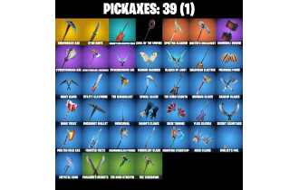 UNIQUE - Omegarok, Spectra Knight [23 Skins, 900 Vbucks, 39 Axes, 35 Emotes, 40 Gliders and MORE!]