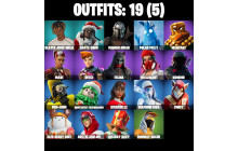 UNIQUE - Sing Along, Polar Peely [19 Skins, 65 Axes, 59 Emotes, 53 Gliders and MORE!]