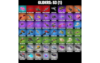 UNIQUE - Sing Along, Polar Peely [19 Skins, 65 Axes, 59 Emotes, 53 Gliders and MORE!]