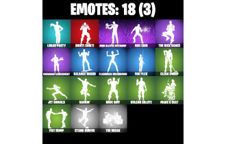 UNIQUE - Doom Slayer, Geralt Of Rivia  [17 Skins, 350 Vbucks, 40 Axes, 18 Emotes, 35 Gliders and MORE!]
