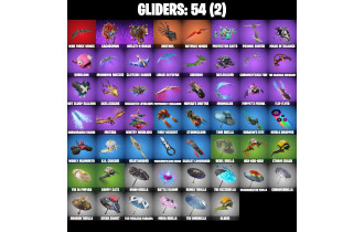 UNIQUE - Polar Peely,  Krisabelle  [37 Skins, 700 Vbucks, 60 Axes, 39 Emotes, 54 Gliders and MORE!]