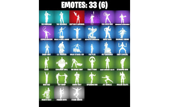UNIQUE - Trailblazer Tai, Hope [27 Skins, 50 Axes, 33 Emotes, 43 Gliders and MORE!]