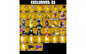 UNIQUE - OG STW, Leviathan Axe  [214 Skins, 1800 Vbucks, 199 Axes, 165 Emotes, 149 Gliders and MORE!]