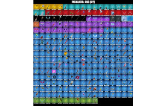UNIQUE - Backlash, Star Wand [234 Skins, 350 Vbucks, 283 Axes, 220 Emotes, 176 Gliders and MORE!]