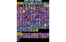 UNIQUE - Golden Midas [128 Skins, 250 Vbucks, 197 Axes, 137 Emotes, 145 Gliders and MORE!]