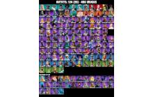 UNIQUE - Candy Axe, Ice Breaker  [124 Skins, 450 Vbucks, 121 Axes, 79 Emotes, 63 Gliders and MORE!]