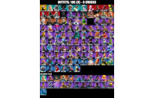 UNIQUE - Spidergwen (Stacy), Throwback Axe [105 Skins, 125 Axes, 80 Emotes, 68 Gliders and MORE!]