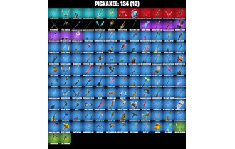 UNIQUE - Kyle Broflovski , Ned Flanders [106 Skins, 134 Axes, 100 Emotes, 74 Gliders and MORE!]