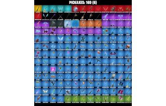UNIQUE - Montague, Dynamo TNTina [110 Skins, 400 Vbucks, 169 Axes, 114 Emotes, 133 Gliders and MORE!]