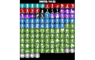 UNIQUE - Montague, Dynamo TNTina [110 Skins, 400 Vbucks, 169 Axes, 114 Emotes, 133 Gliders and MORE!]