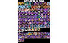 UNIQUE -  Spidergwen (Stacy), Contract Giller  [87 Skins, 150 Vbucks, 100 Axes, 86 Emotes, 84 Gliders and MORE!]