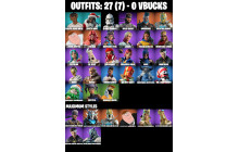 UNIQUE - Peter Griffin, Valeria [27 Skins, 47 Axes, 28 Emotes, 36 Gliders and MORE!]