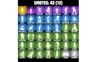 UNIQUE - Sing Along, Polar Peely [29 Skins, 55 Axes, 42 Emotes, 49 Gliders and MORE!]