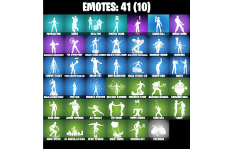 UNIQUE - Oscar, Hope [27 Skins, 600 Vbucks, 39 Axes, 41 Emotes, 36 Gliders and MORE!]