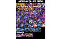 UNIQUE - Spidergwen (Stacy), Contract Giller  [48 Skins, 750 Vbucks, 52 Axes, 52 Emotes, 45 Gliders and MORE!]