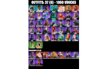 UNIQUE - Nisha, Nyanja [37 Skins, 1050 Vbucks, 67 Axes, 40 Emotes, 52 Gliders and MORE!]