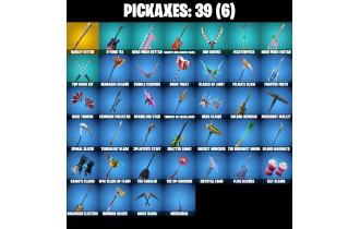 UNIQUE - Skull Commander, Nyanja [30 Skins, 50 Vbucks, 39 Axes, 24 Emotes, 20 Gliders and MORE!]