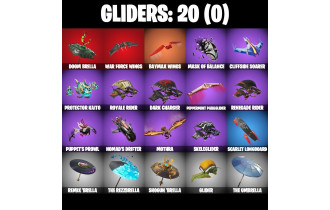 UNIQUE - Skull Commander, Nyanja [30 Skins, 50 Vbucks, 39 Axes, 24 Emotes, 20 Gliders and MORE!]